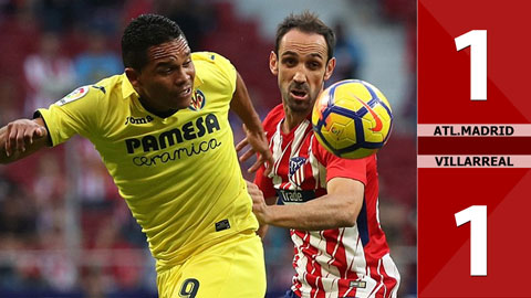 Atl. Madrid 1-1 Villarreal