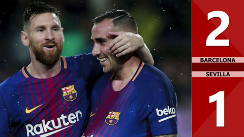 Barcelona 2-1 Sevilla