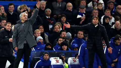 Conte không thèm bắt tay Mourinho sau chiến thắng