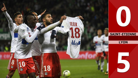 Saint-Etienne 0-5 Lyon