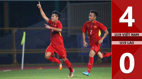 U19 Việt Nam 4-0 U19 Lào