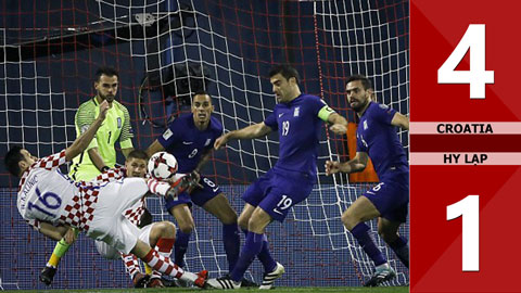 Croatia 4-1 Hy Lạp