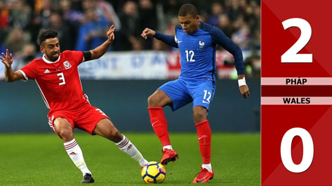 Pháp 2-0 Wales