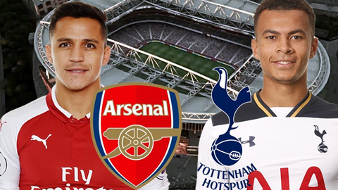 Ngắm đội hình ra sân trận Arsenal - Tottenham