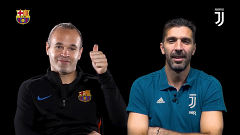 Buffon và Iniesta nói gì trước đại chiến Juve - Barca?