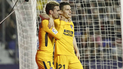 Levante 0-5 Atletico Madrid