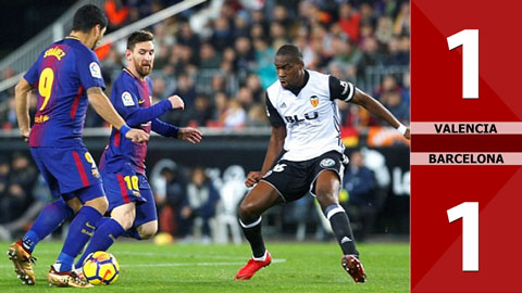 Valencia 1-1 Barcelona