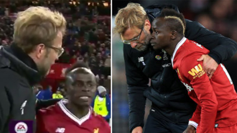 Sadio Mane tranh cãi với Klopp sau trận gặp Chelsea