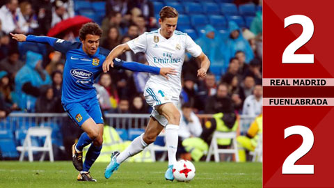 Real Madrid 2-2 Fuenlabrada