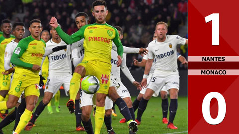 Nantes 1-0 Monaco