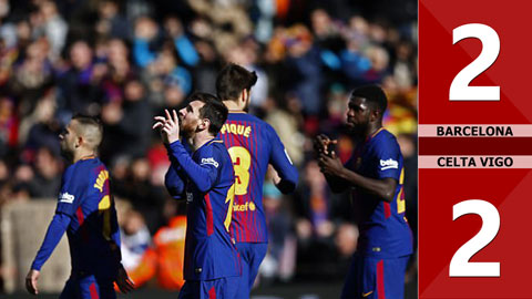 Barcelona 2-2 Celta Vigo