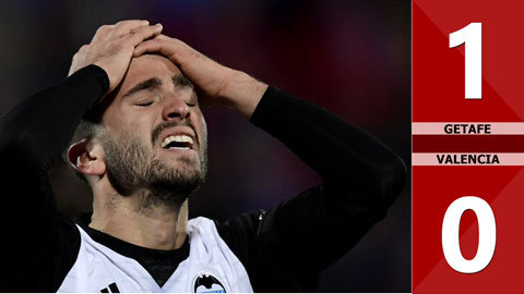 Getafe 1-0 Valencia