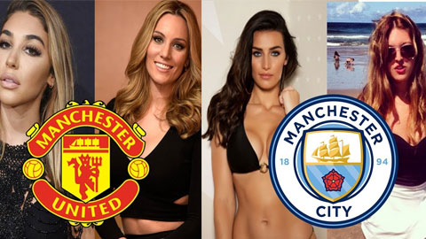 M.U vs Man City: WAGs nào nóng bỏng hơn?