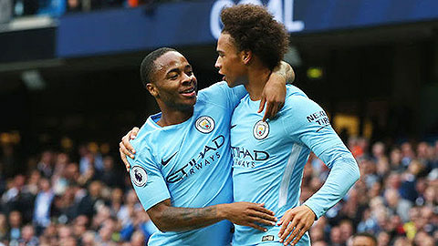 Sane & Sterling: Đôi cánh thiên thần của Man City