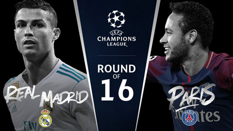 Bốc thăm vòng 1/8 Champions League: Real đọ sức PSG, Chelsea gặp Barca