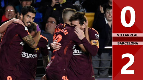 Villarreal 0-2 Barcelona