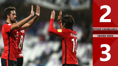 Wydad Casablanca 2-3 Urawa Reds