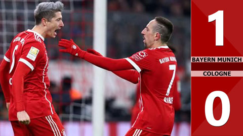 Bayern Munich 1-0 Cologne