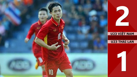 U23 Việt Nam 2-1 U23 Thái Lan