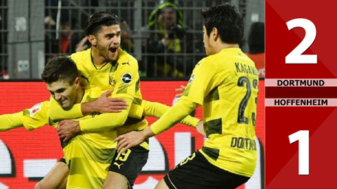 Dortmund 2-1 Hoffenheim