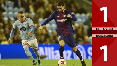 Celta Vigo 1-1 Barcelona
