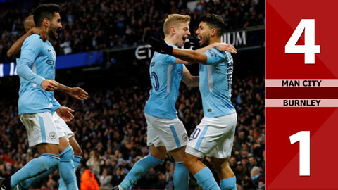 Man City 4-1 Burnley