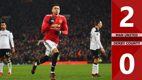 Man United 2-0 Derby County