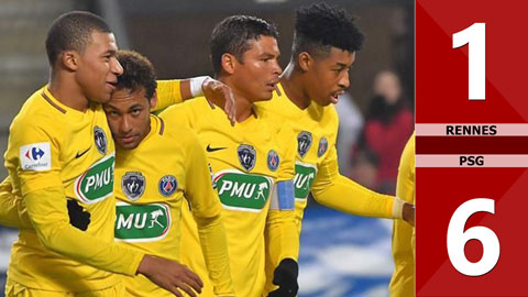 Rennes 1-6 PSG