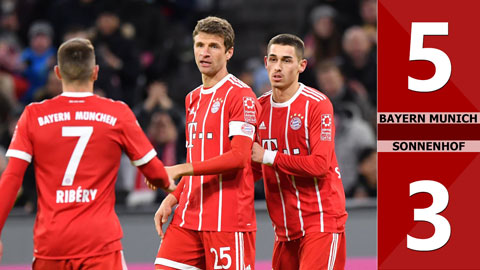 Bayern Munich 5-3 Sonnenhof Grossaspach