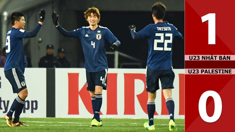U23 Nhật Bản 1-0 U23 Palestine