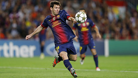Mãn nhãn với nhứng cú sút xa của Messi