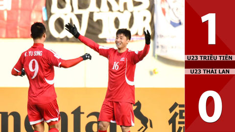 U23 Thái Lan 0-1 U23 Triều Tiên