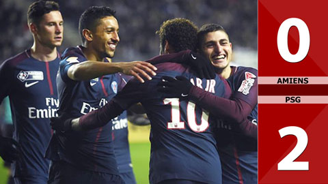 Amiens 0-2 PSG