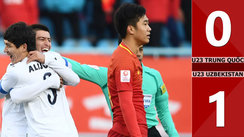 U23 Trung Quốc 0-1 U23 Uzbekistan