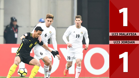 U23 Malaysia 1-1 U23 Jordan