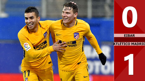 Eibar 0-1 Atletico Madrid