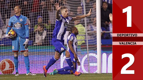 Deportivo 1-2 Valencia 