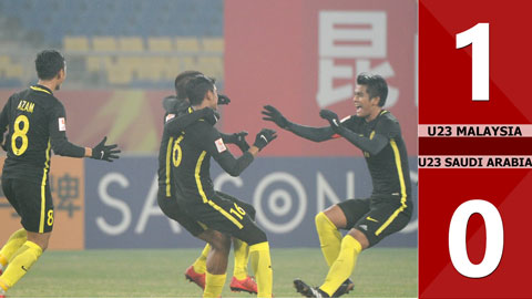 U23 Malaysia 1-0 U23 Saudi Arabia