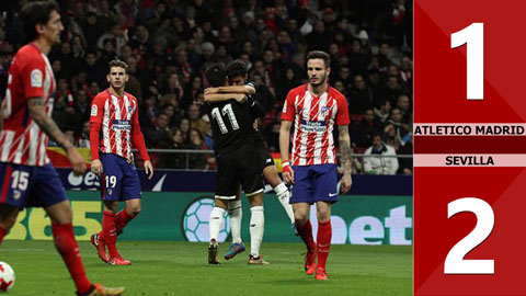 Atletico Madrid 1-2 Sevilla