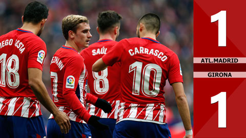 Atletico Madrid 1-1 Girona