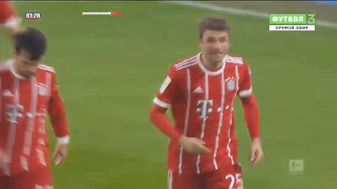 Thomas Muller lập cú đúp (Bayern Munich 4-2 W.Bremen)