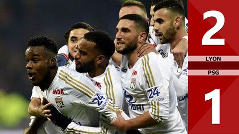 Lyon 2-1 PSG