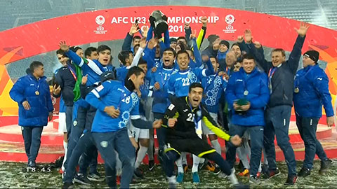 U23 Uzbekistan nâng cúp vô địch U23 châu Á 