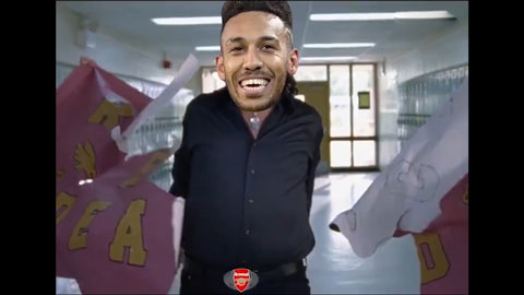 Clip chế: Aubameyang ăn dưa bở giữa rừng mơ