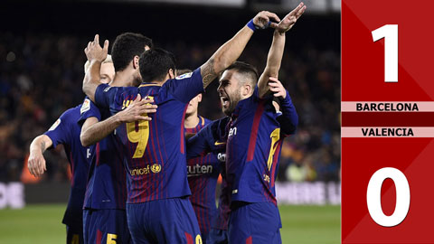 Barcelona 1-0 Valencia