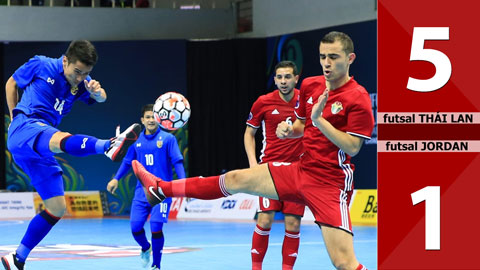 Futsal Thái Lan 5-1 Futsal Jordan