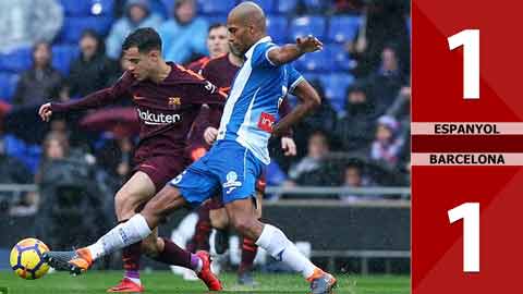 Espanyol 1-1 Barcelona
