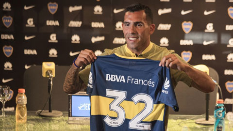 Sự nghiệp lẫy lừng của Carlos Tevez