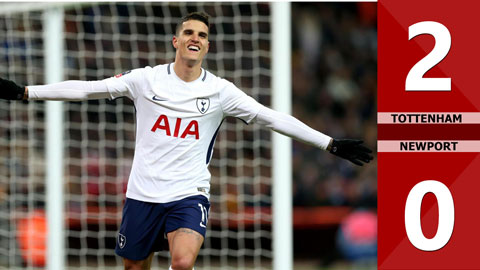 Tottenham 2-0	Newport