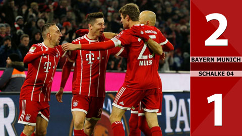 Bayern Munich 2-1 Schalke 04